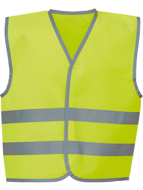 YOKO Gilet avec bordures et bandes réfléchissantes /api/colors/b6d3a7a0-bb4b-45c6-868e-7a98352317dd personnalisable