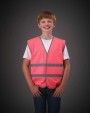 Gilets de sécurité personnalisable YOKO Gilet avec bordures et bandes réfléchissantes