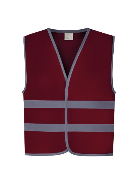 YOKO Gilet avec bordures et bandes réfléchissantes /api/colors/bfe38393-bb14-4ba7-90d4-03a608e359a0 personnalisable