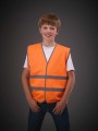 Gilets de sécurité à personnaliser YOKO Gilet avec bordures et bandes réfléchissantes 