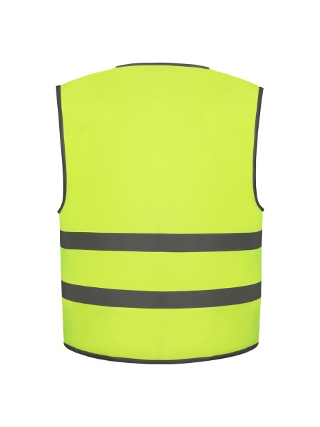 YOKO Gilet avec bordures et bandes réfléchissantes /api/colors/b6d3a7a0-bb4b-45c6-868e-7a98352317dd personnalisable