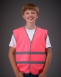 Gilets de sécurité personnalisable YOKO Gilet avec bordures et bandes réfléchissantes