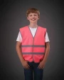 Gilets de sécurité personnalisable YOKO Gilet avec bordures et bandes réfléchissantes