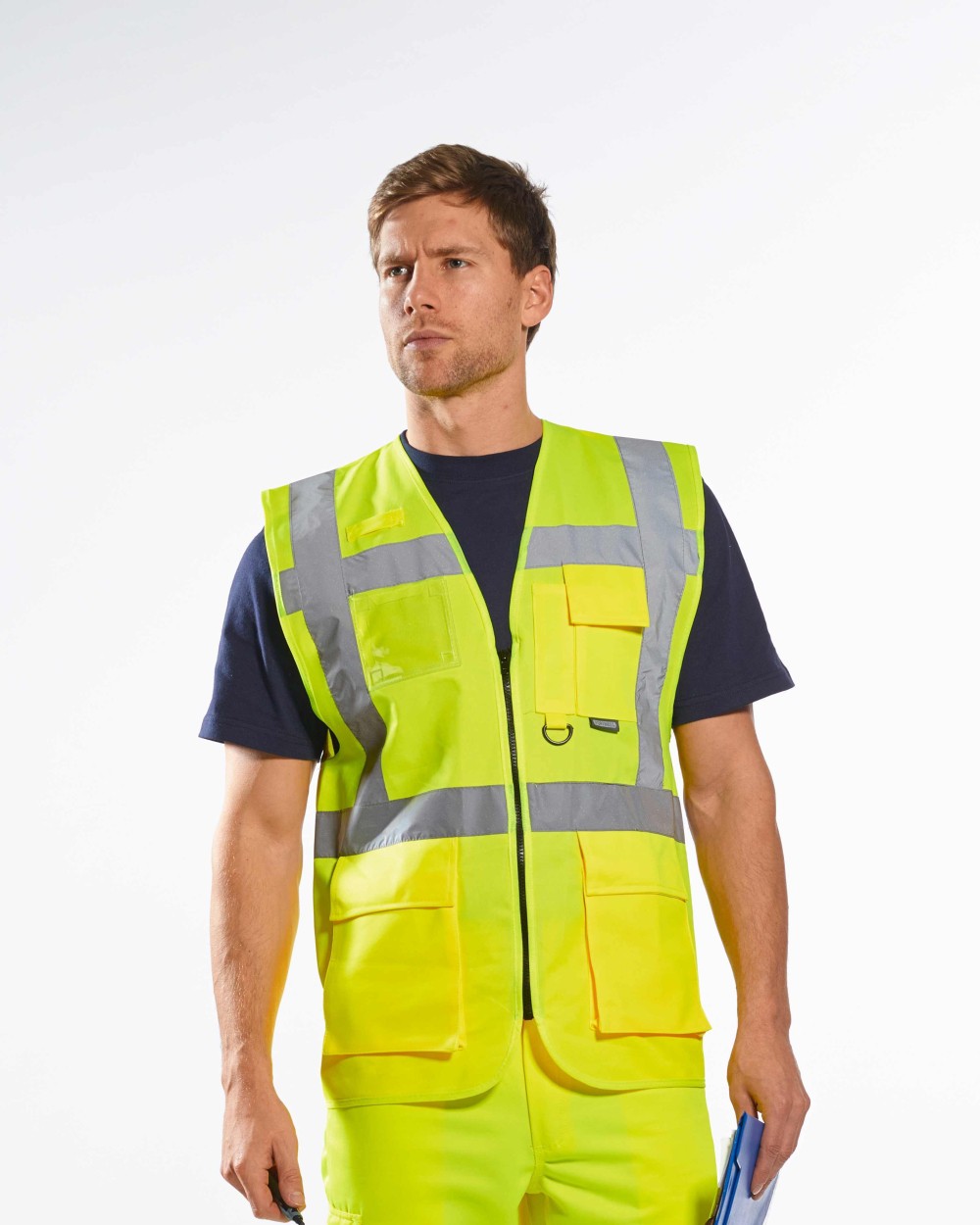 Fluo vestjes PORTWEST Hi-vis executive vest (S476) voor bedrukking &amp; borduring