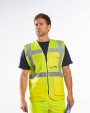 Fluo vestjes PORTWEST Hi-vis executive vest (S476) voor bedrukking &amp; borduring