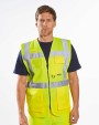 PORTWEST Hi-vis executive vest (S476) Warnwesten personalisierbar