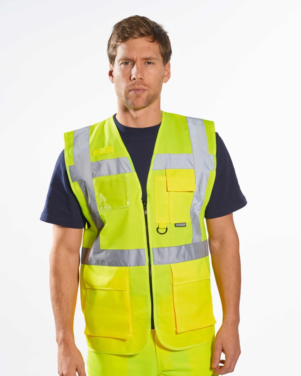 Fluo vestjes PORTWEST Hi-vis executive vest (S476) voor bedrukking &amp; borduring