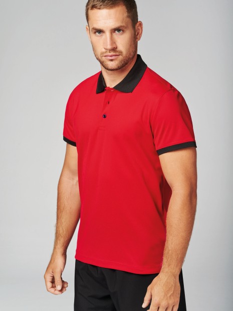 Polos à personnaliser PROACT Polo piqué performance homme 