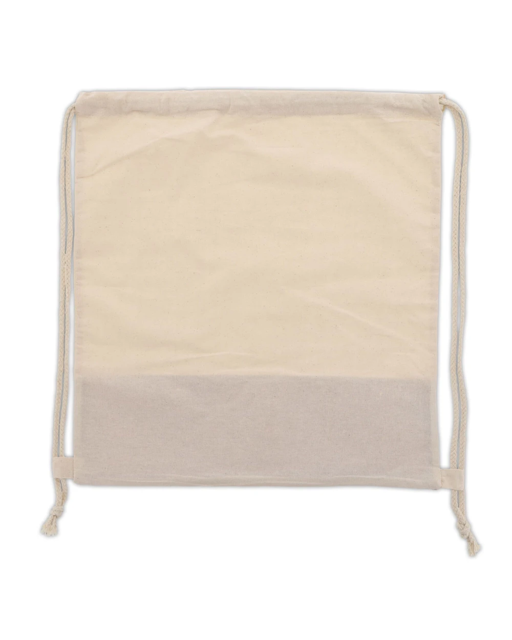 4DO Kordelzugbeutel mit Korkelementen 38x41cm Taschen personalisierbar
