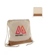 Sacs & Bagagerie personnalisable 4DO Sac Liège/Jute avec cordelettes en coton 38x41cm
