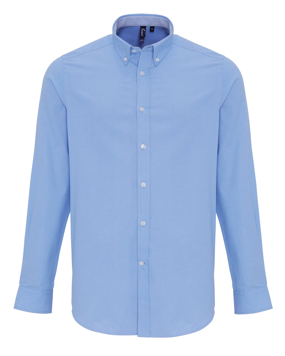 PREMIER Mens Cotton Rich Oxford Stripes Shirt Hemden personalisierbar