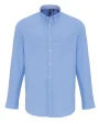 Hemden PREMIER Mens Cotton Rich Oxford Stripes Shirt voor bedrukking &amp; borduring