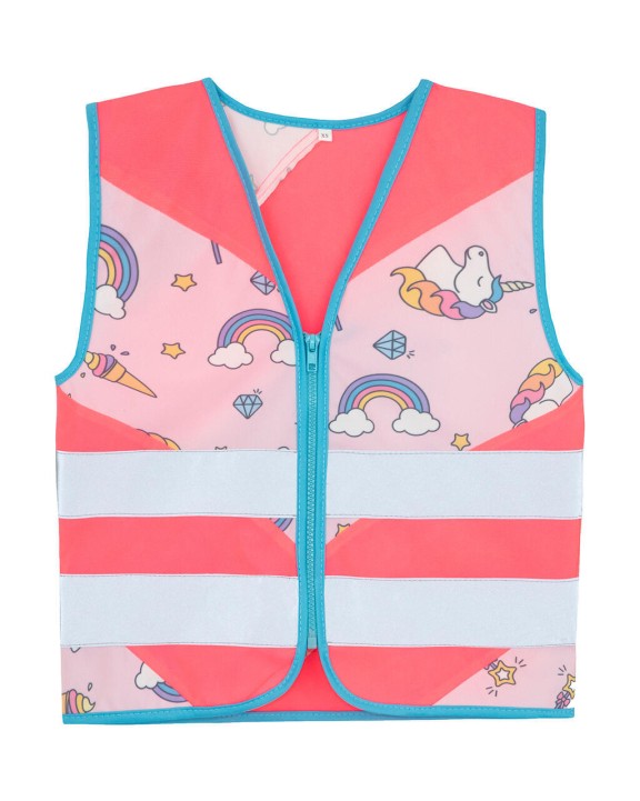 KORNTEX Children's Safety Vest Action Warnwesten personalisierbar