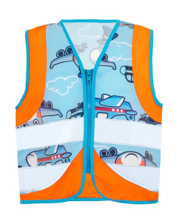 KORNTEX Children's Safety Vest Action Warnwesten personalisierbar