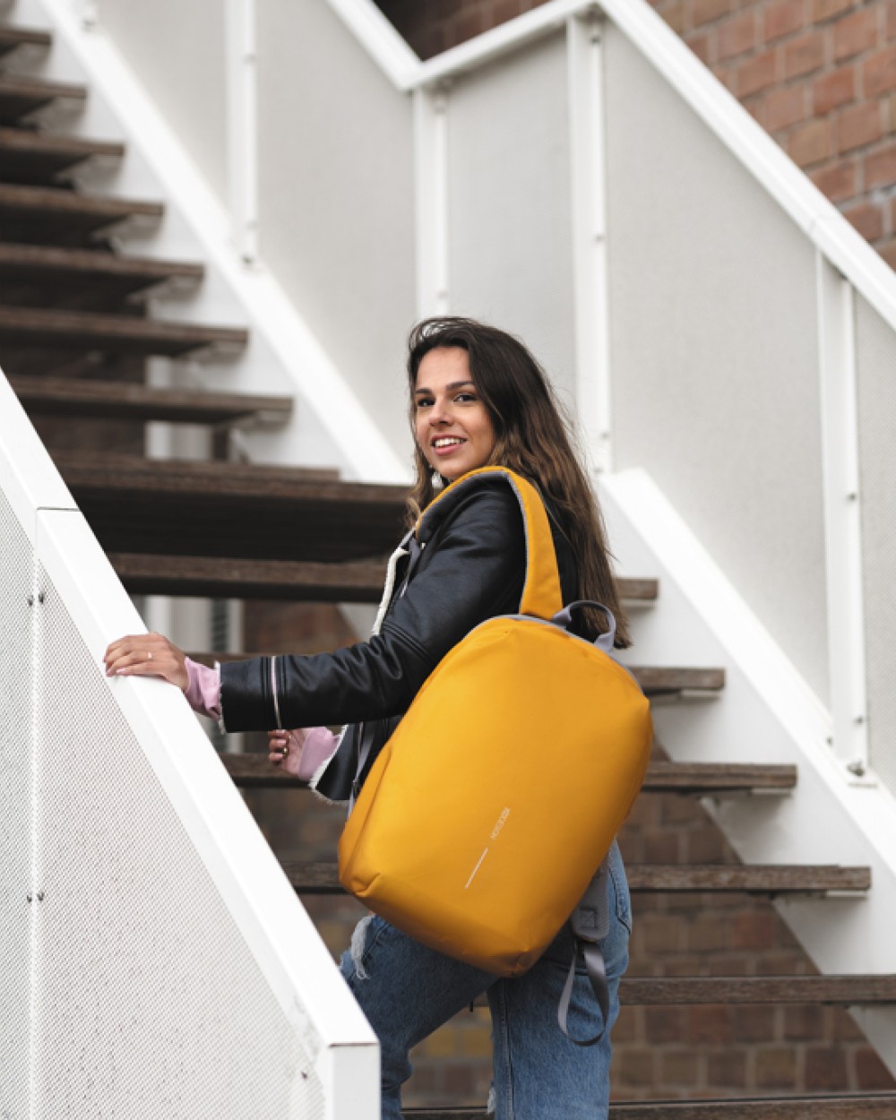 Tassen & Zakken 4DO Bobby Soft, anti-diefstal rugzak voor bedrukking &amp; borduring