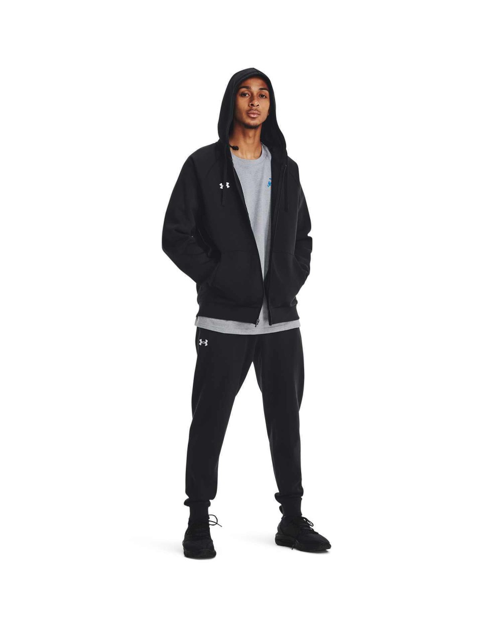 Sweaters & hoodies UNDER ARMOUR Rival fleece full-zip hoodie voor bedrukking &amp; borduring
