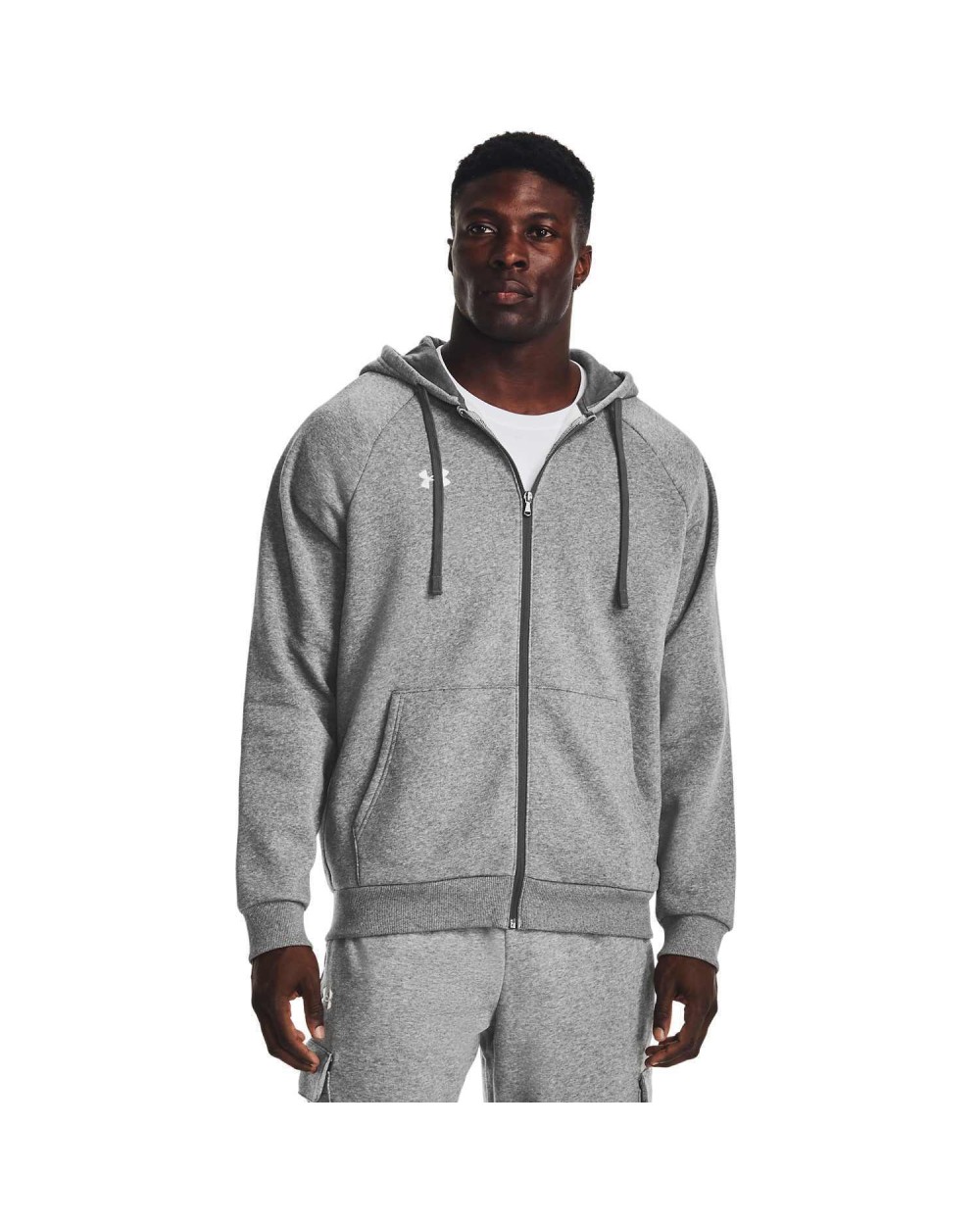 Sweaters & hoodies UNDER ARMOUR Rival fleece full-zip hoodie voor bedrukking &amp; borduring