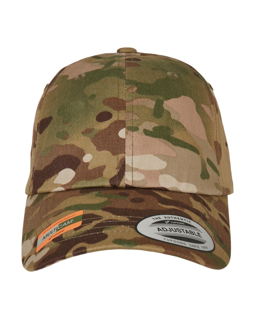 FLEXFIT Low Profile Cotton Twill Multicam® Kappen personalisierbar