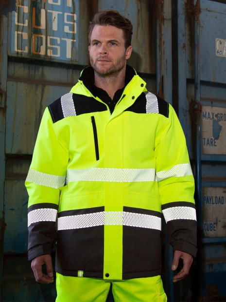 Softshells à personnaliser RESULT Printable Waterproof Softshell Safety Coat 