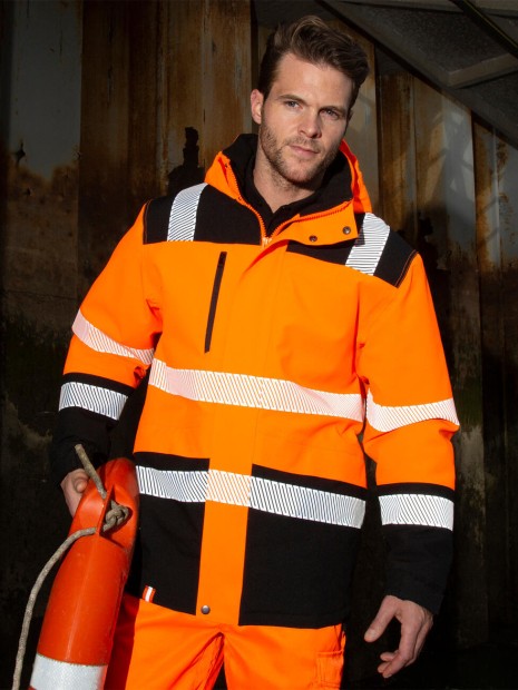 Softshells à personnaliser RESULT Printable Waterproof Softshell Safety Coat 