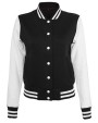 Sweat-shirts personnalisable BUILD YOUR BRAND Ladies Sweat College Jacket