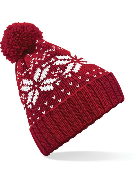 BEECHFIELD Bonnet Snowstar® jacquard /api/colors/b7356eda-6c72-4d03-829c-6a61c9e04b1f personnalisable