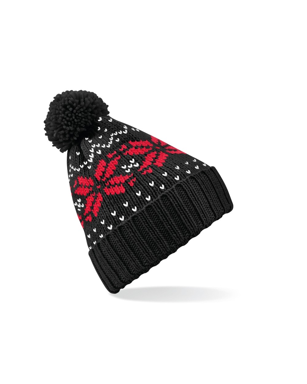 Mutsen BEECHFIELD Muts Snowstar® jacquard voor bedrukking &amp; borduring