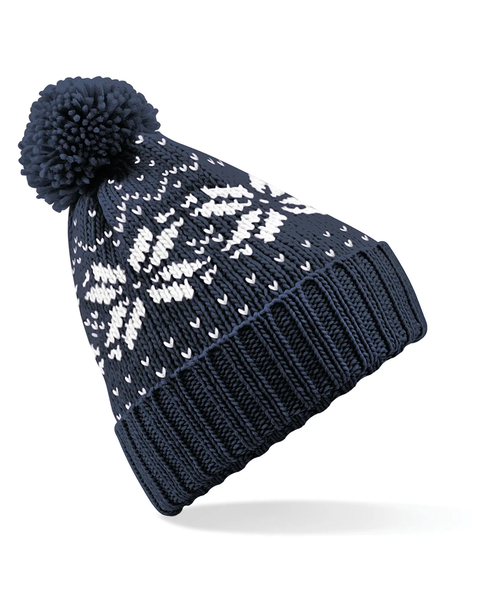 Mutsen BEECHFIELD Muts Snowstar® jacquard voor bedrukking &amp; borduring