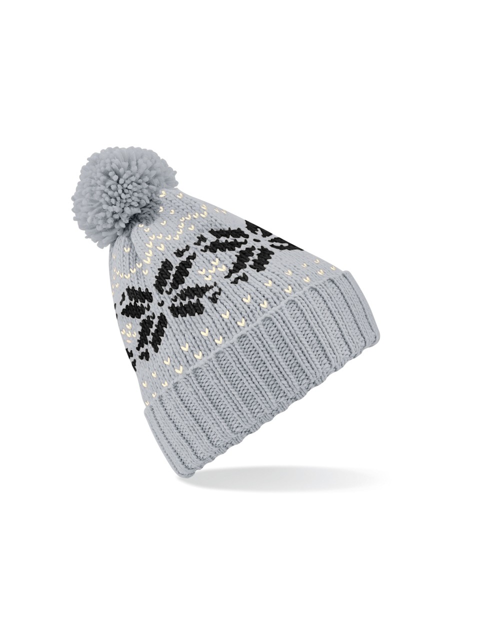 Mutsen BEECHFIELD Muts Snowstar® jacquard voor bedrukking &amp; borduring