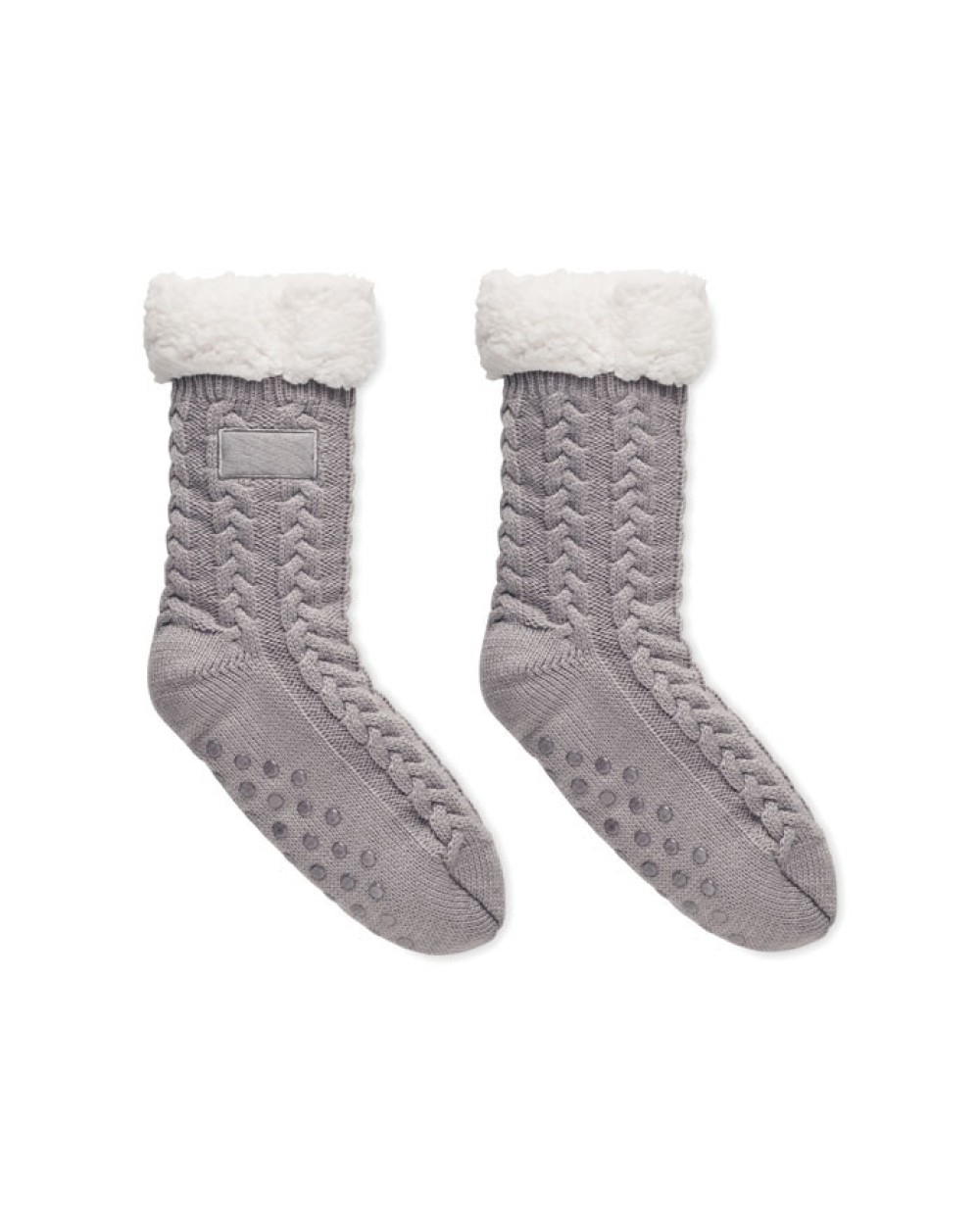 4DO Anti-Rutsch-Socken Gr. M Plaids personalisierbar