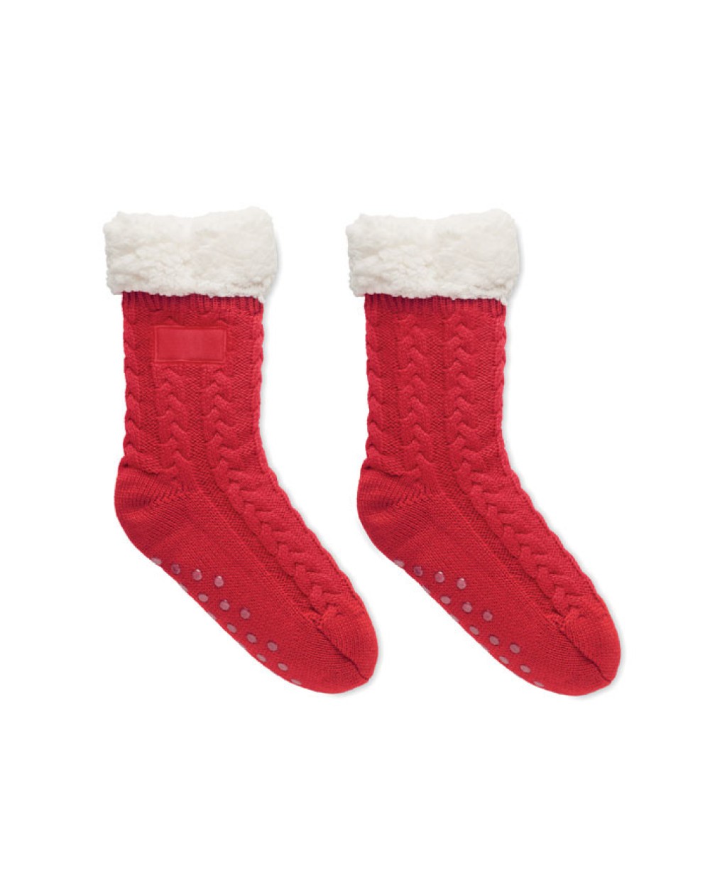 4DO Anti-Rutsch-Socken Gr. M Plaids personalisierbar