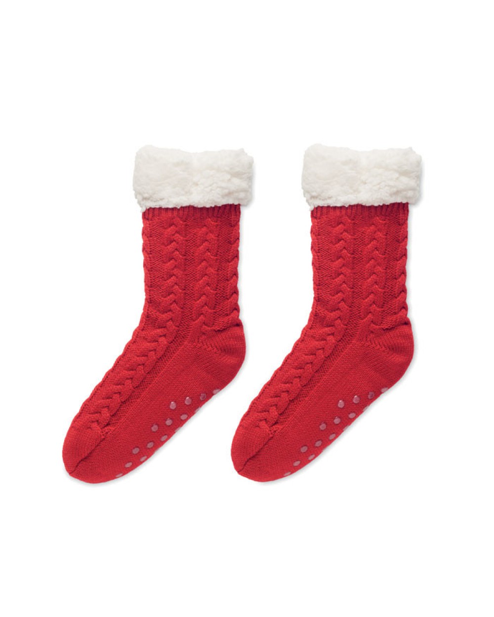 4DO Anti-Rutsch-Socken Gr. M Plaids personalisierbar
