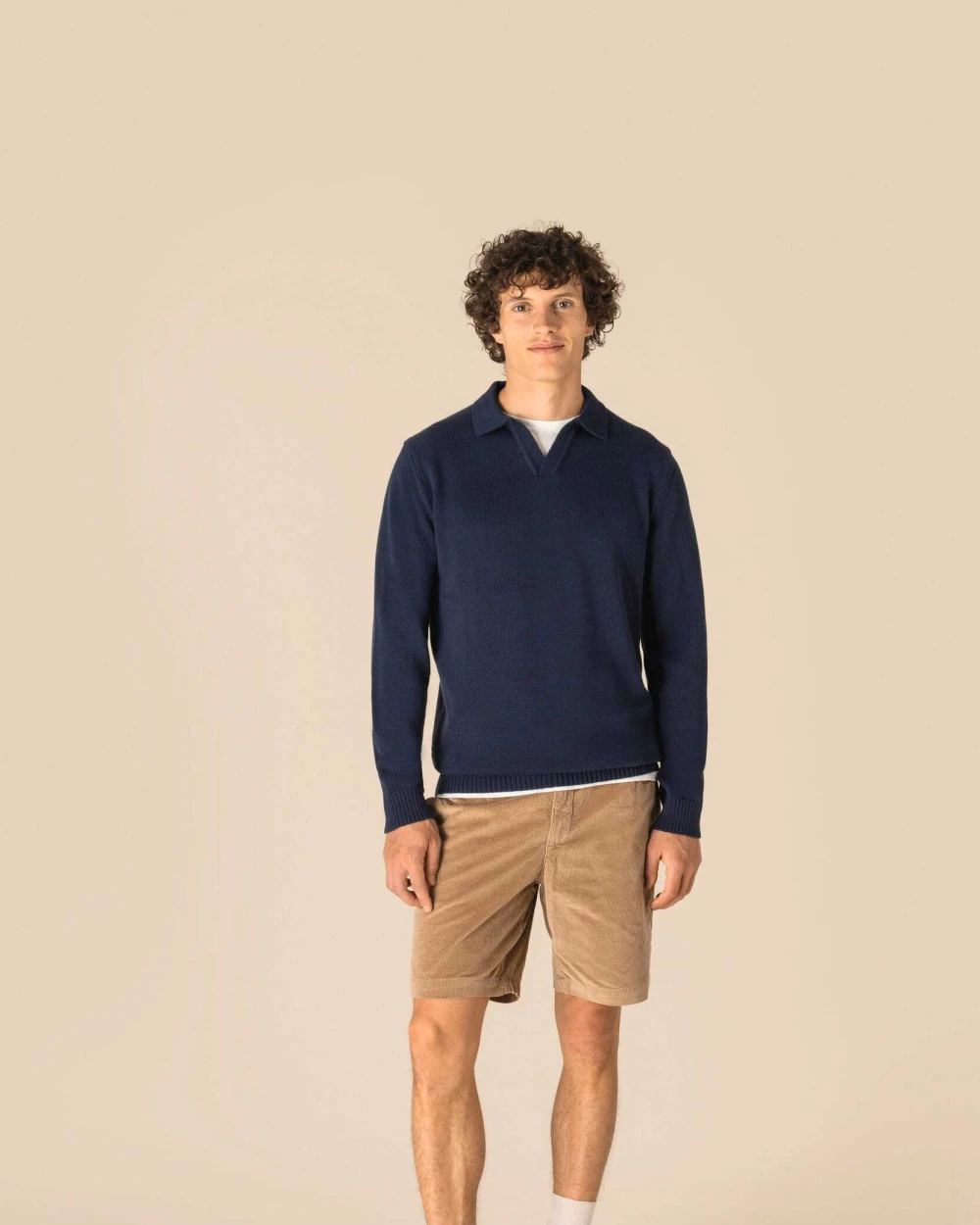 Bermudas & Shorts personnalisable SPASSO Short écoresponsable en velours côtelé homme