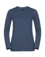 T-shirts RUSSELL Ladies Long Sleeve HD T voor bedrukking &amp; borduring