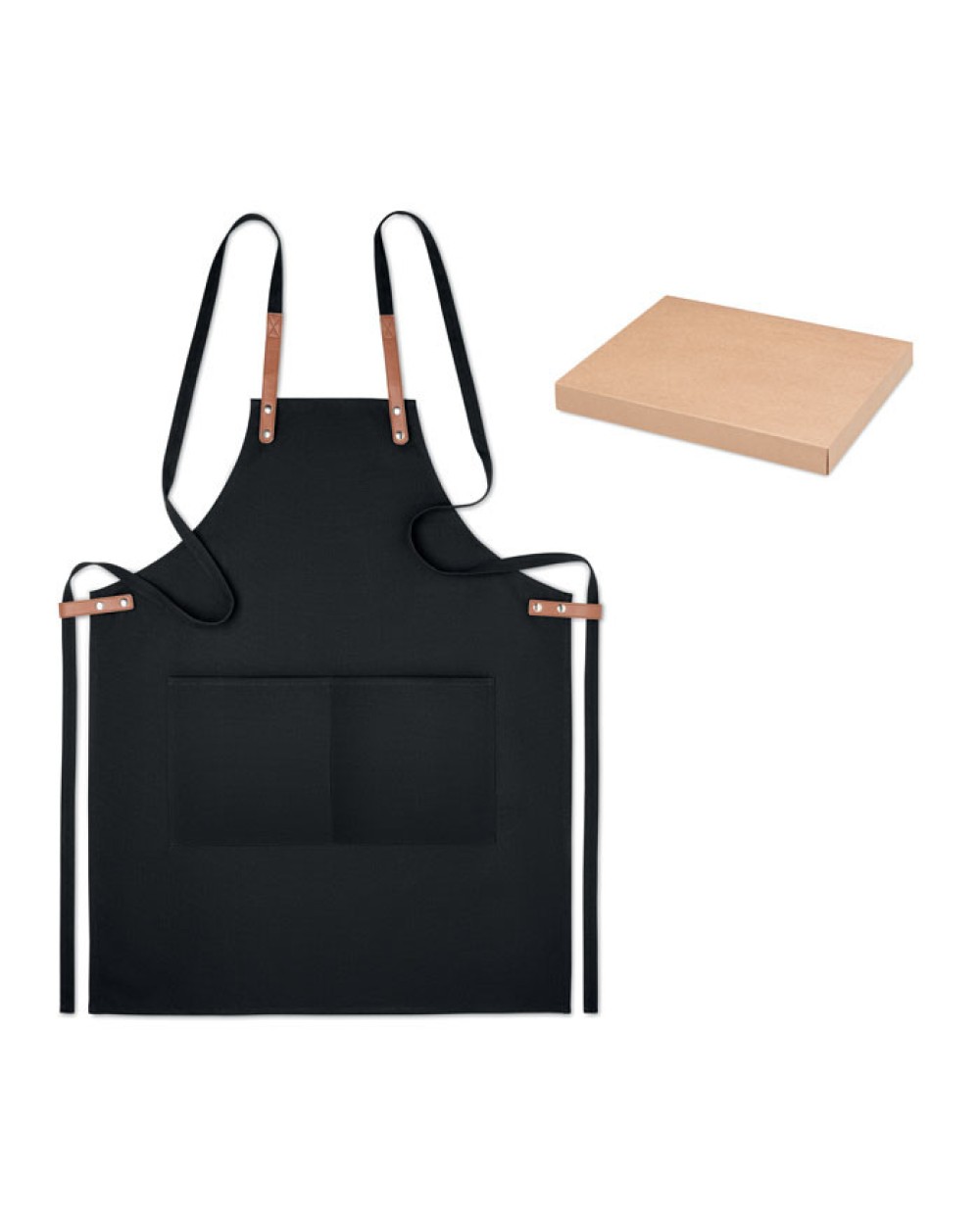 Schorten 4DO Schort organisch katoen voor bedrukking &amp; borduring