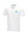 Polos personnalisable ELEVATE Polo Graphite bio manches courtes homme