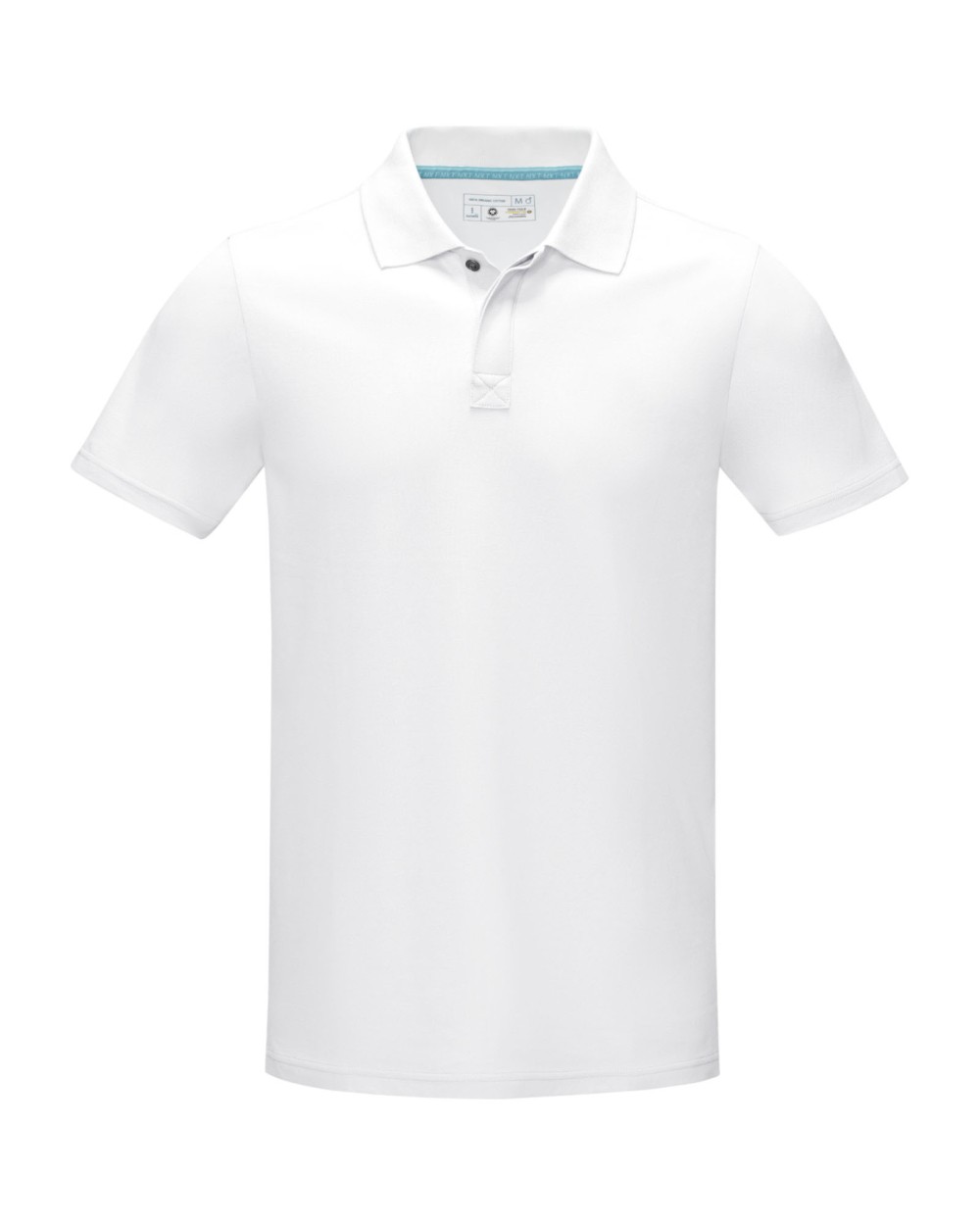 Polo's ELEVATE Graphite herenpolo met korte mouwen biologisch textiel voor bedrukking &amp; borduring