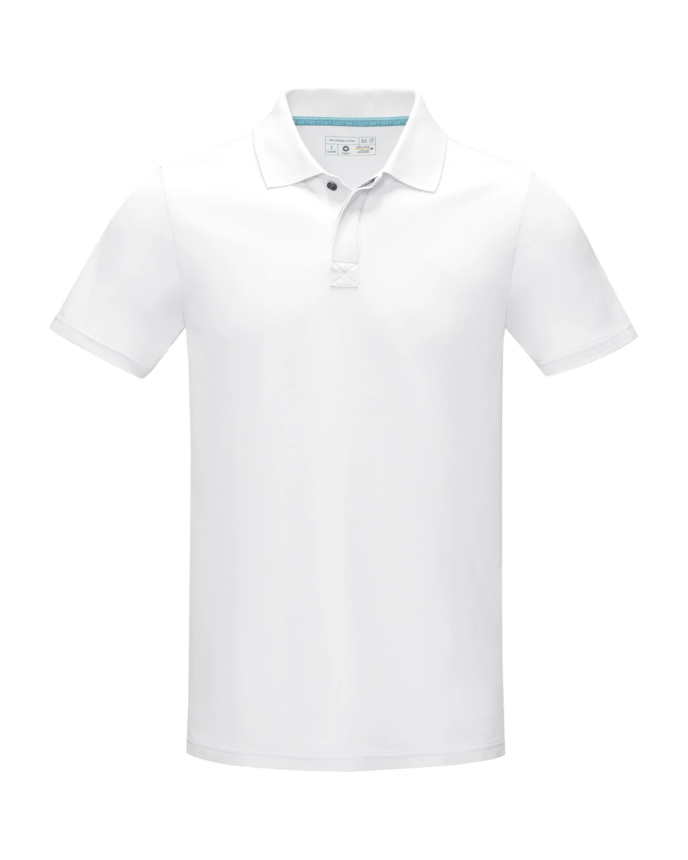 Polos personnalisable ELEVATE Polo Graphite bio manches courtes homme