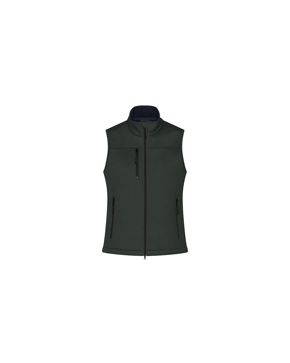 Softshells JAMES & NICHOLSON Ladies' Softshell Vest voor bedrukking &amp; borduring