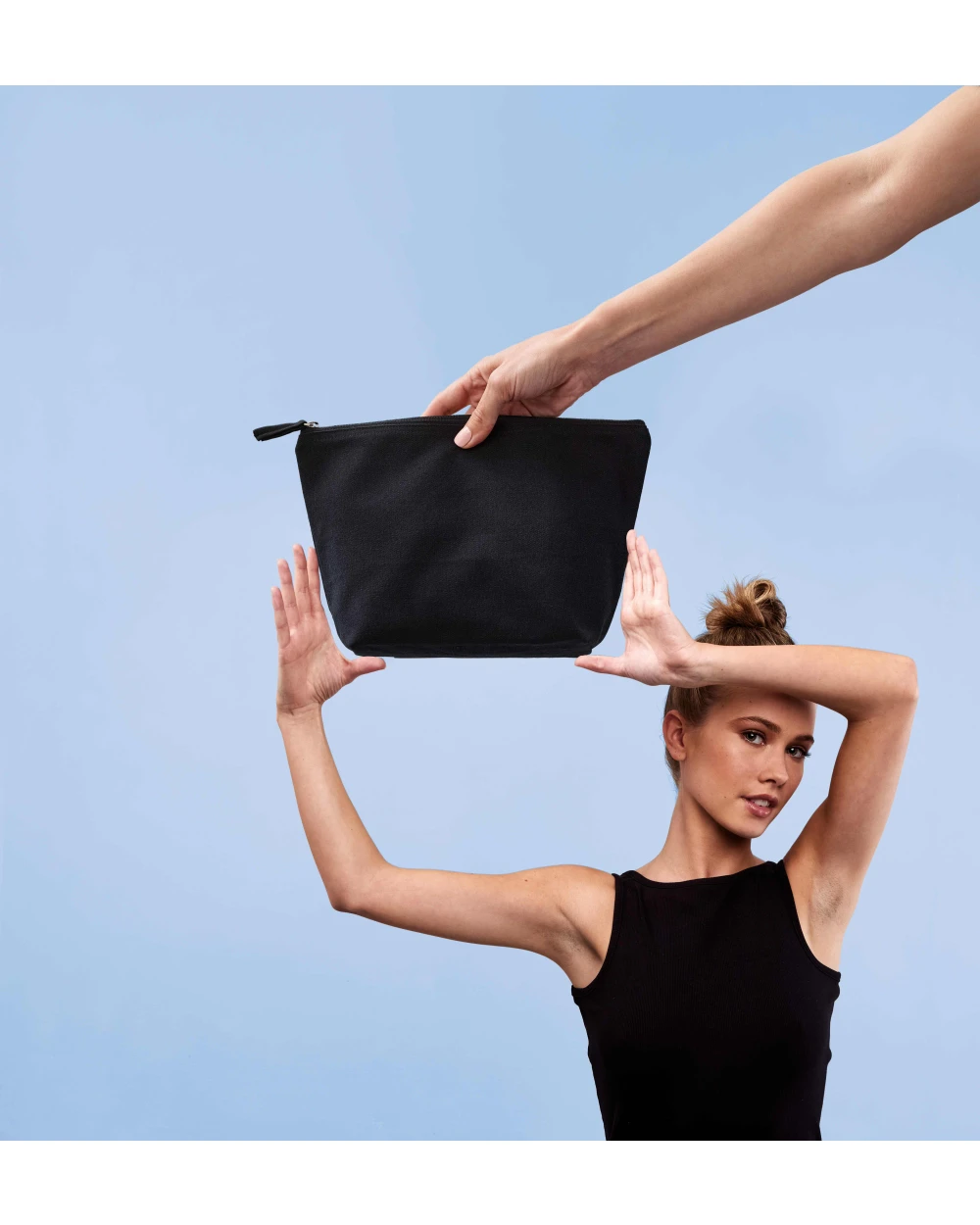 Tassen & Zakken NUTSHELL Recycled luxe canvas accessory bag voor bedrukking &amp; borduring