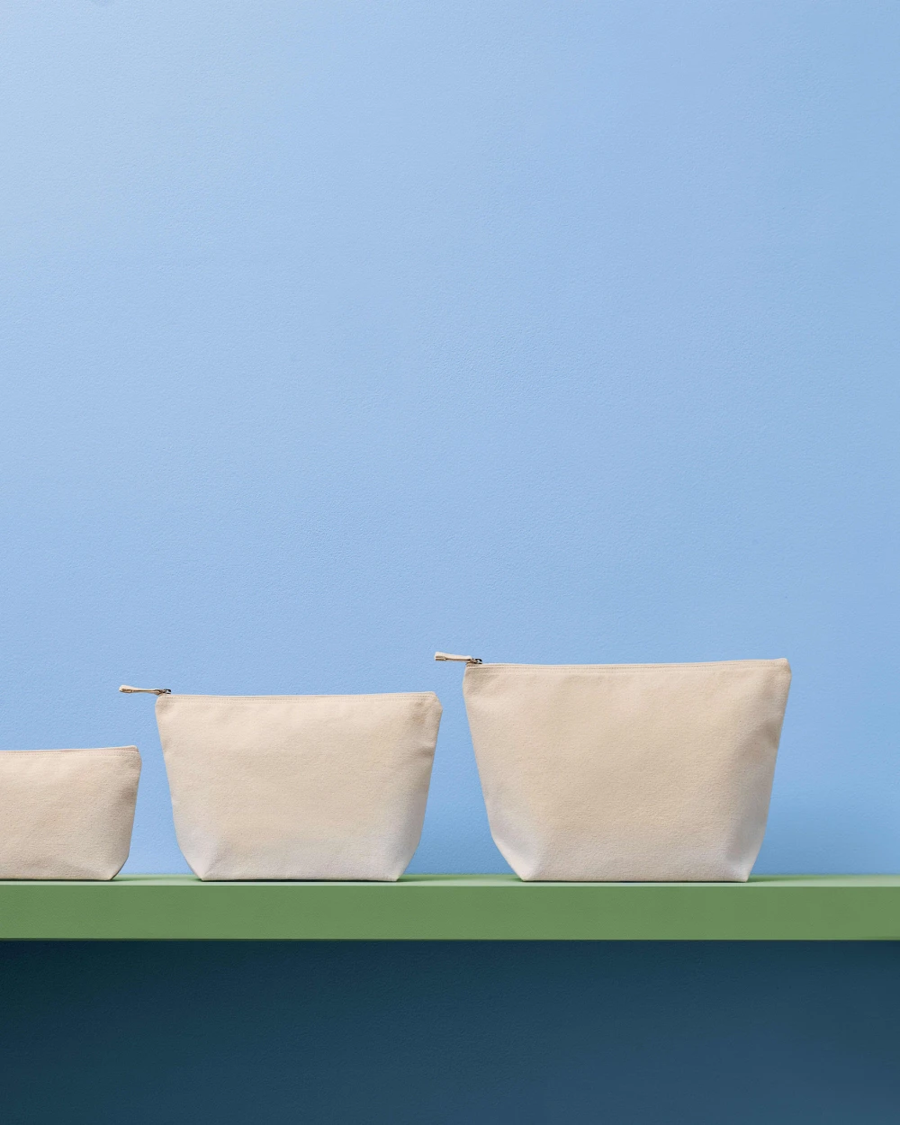 Tassen & Zakken NUTSHELL Recycled luxe canvas accessory bag voor bedrukking &amp; borduring