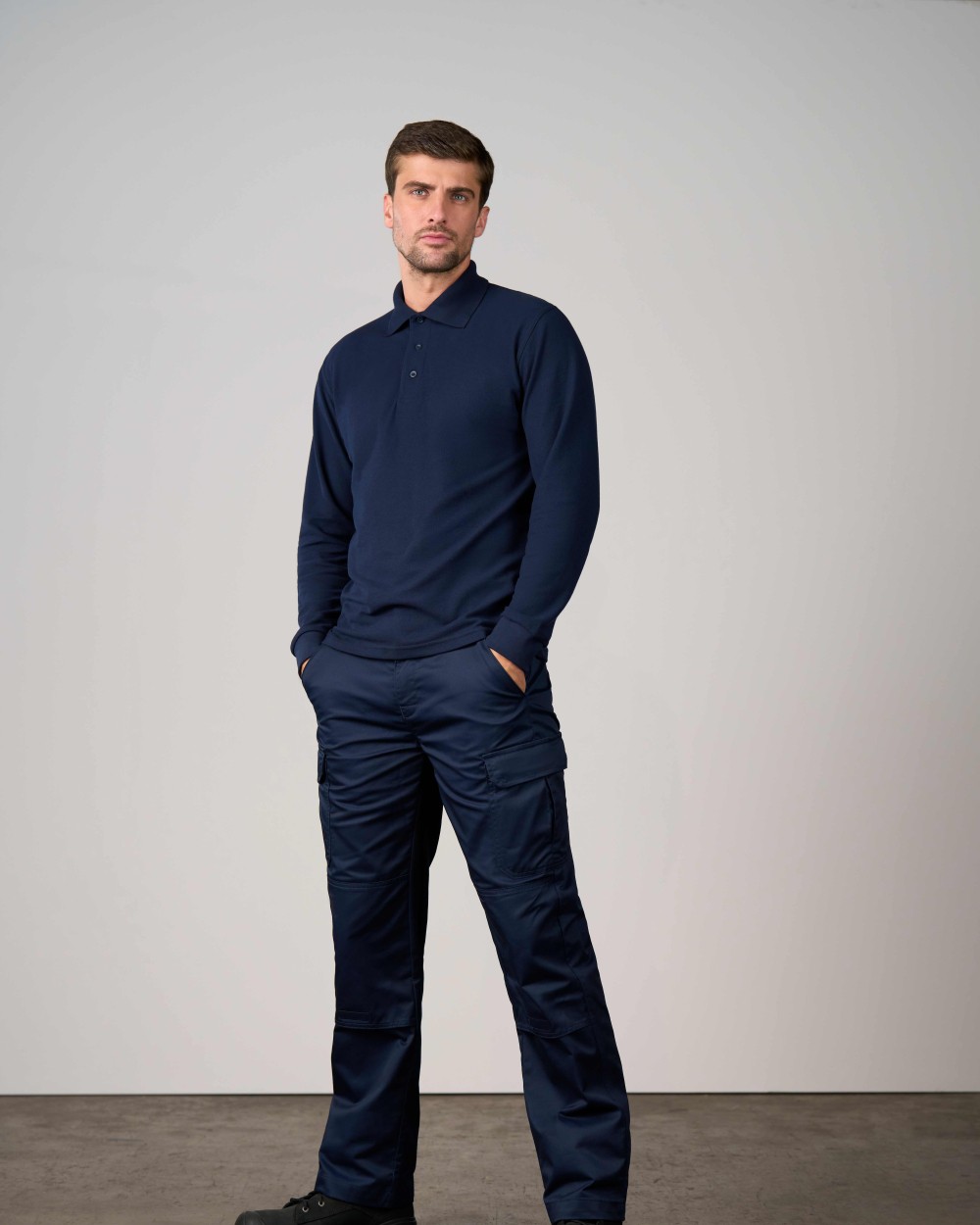 Polo's PRO RTX Pro long sleeve polo voor bedrukking &amp; borduring
