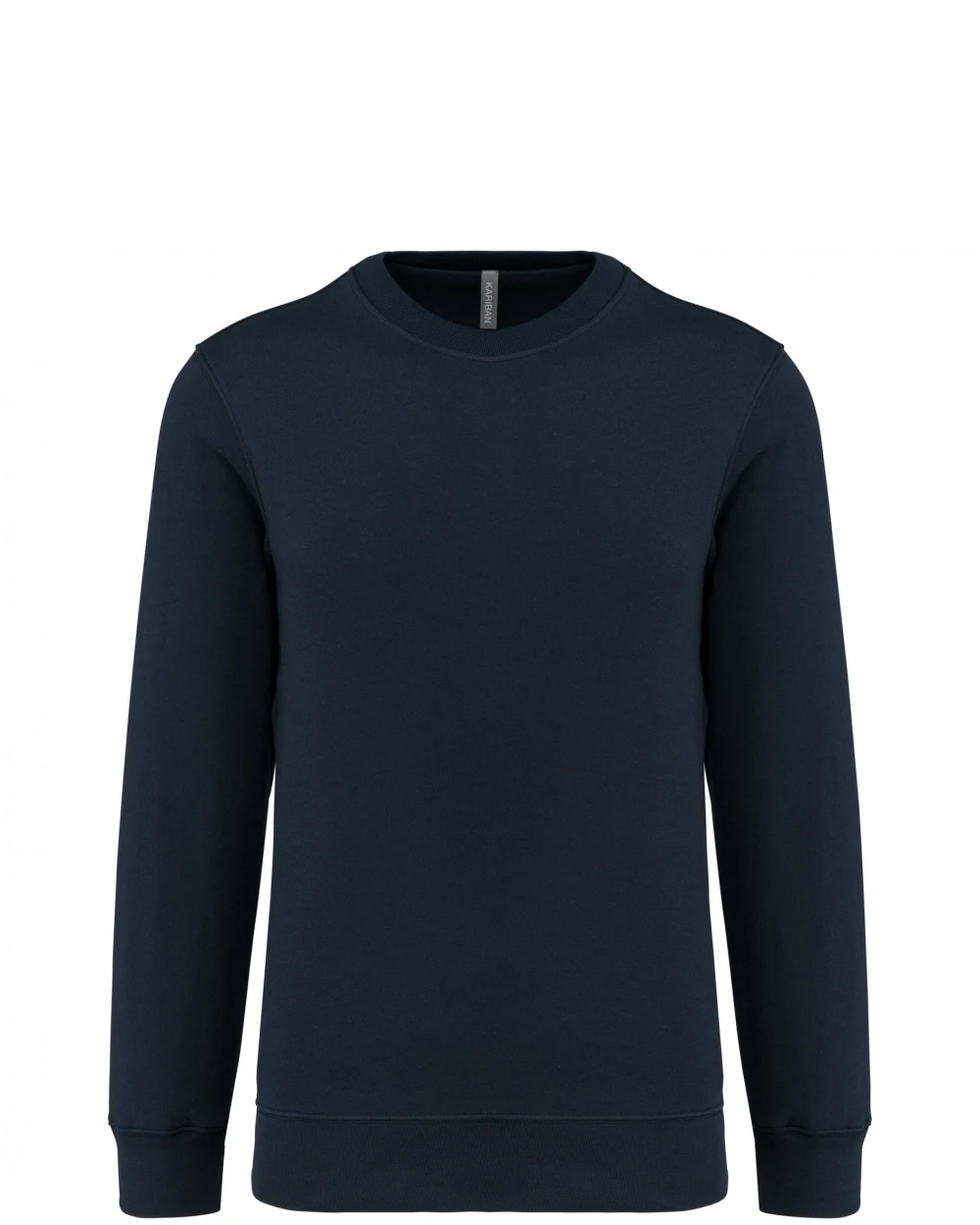 KARIBAN Unisex-Sweatshirt mit Rundhalsausschnitt 80/20 Sweatshirts personalisierbar