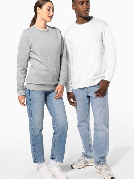 Sweat-shirts à personnaliser KARIBAN Sweat-shirt col rond 80/20 unisexe 