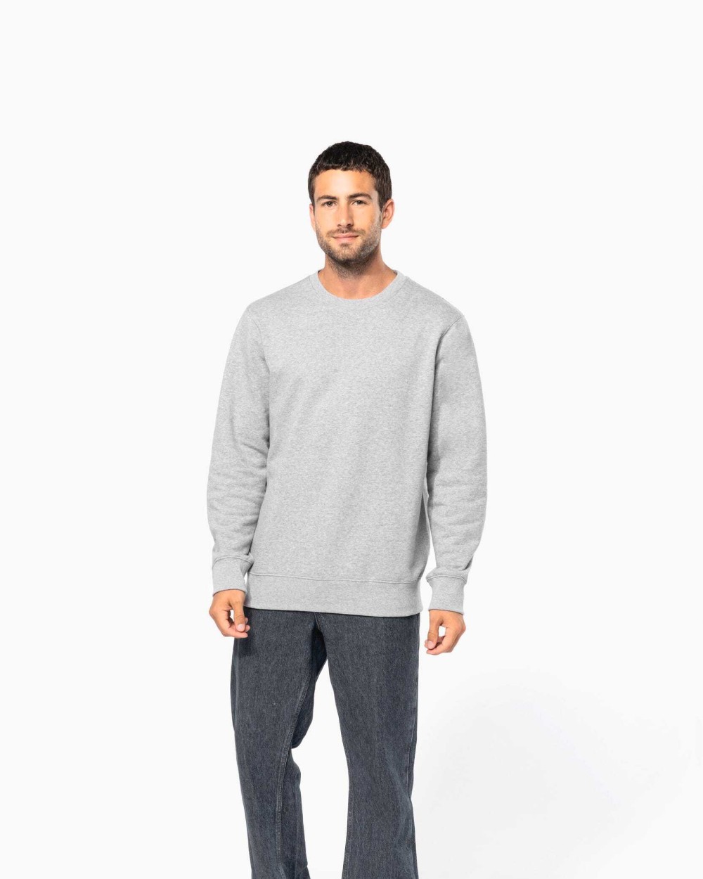 Sweaters & hoodies KARIBAN Sweater ronde hals 80/20 uniseks voor bedrukking &amp; borduring