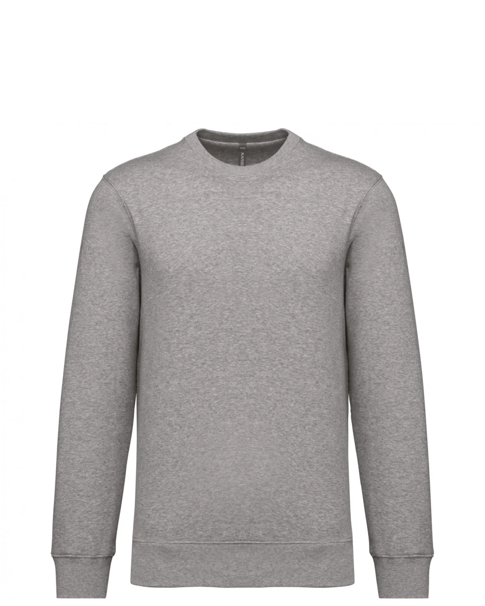 KARIBAN Unisex-Sweatshirt mit Rundhalsausschnitt 80/20 Sweatshirts personalisierbar