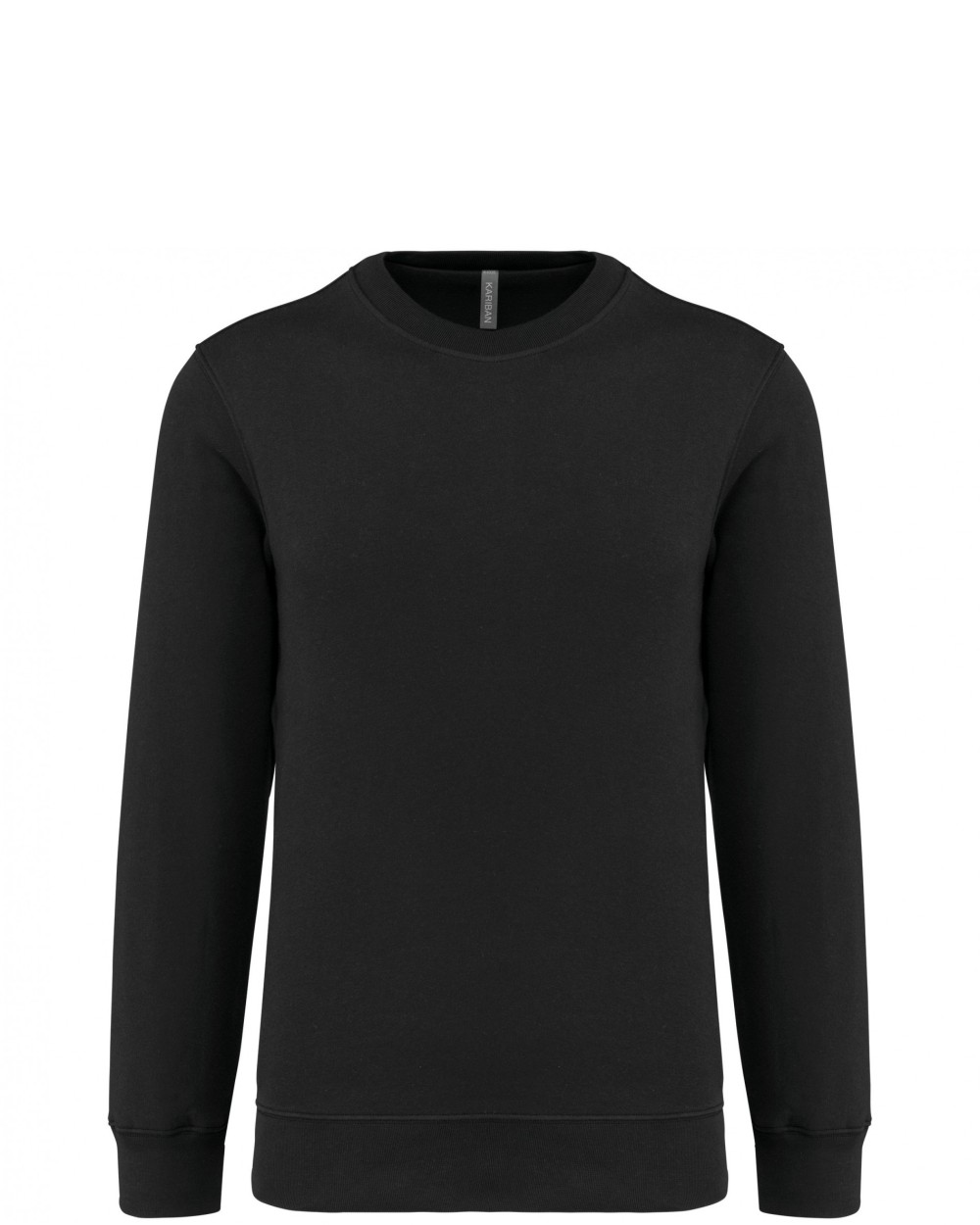 KARIBAN Unisex-Sweatshirt mit Rundhalsausschnitt 80/20 Sweatshirts personalisierbar