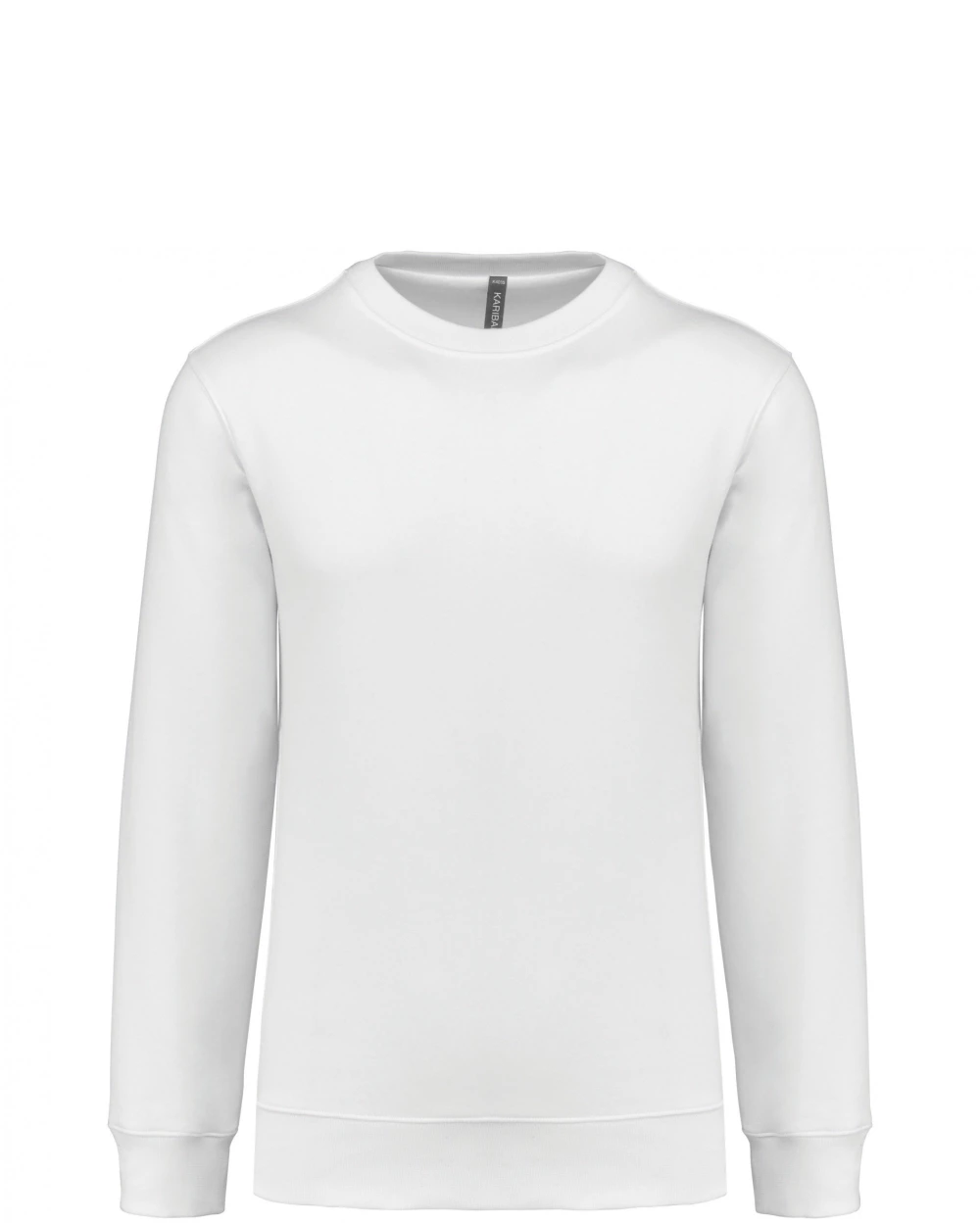 KARIBAN Unisex-Sweatshirt mit Rundhalsausschnitt 80/20 Sweatshirts personalisierbar
