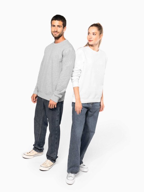 Sweat-shirts à personnaliser KARIBAN Sweat-shirt col rond 80/20 unisexe 