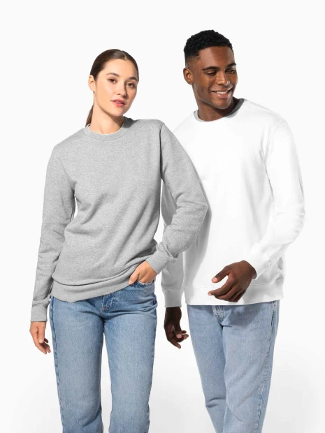 Sweat-shirts à personnaliser KARIBAN Sweat-shirt col rond 80/20 unisexe 